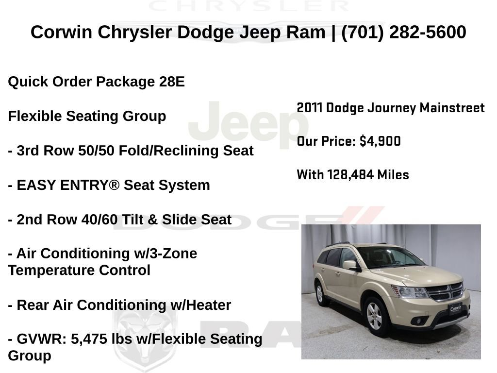 Used 2011 Dodge Journey Mainstreet w/ Flexible Seating Group image 6