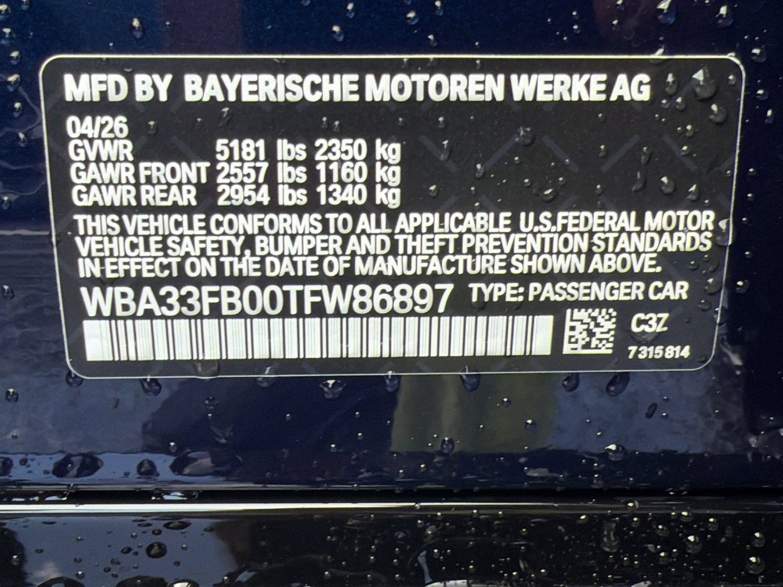 New 2026 BMW 430i xDrive w/ M Sport Package AWD/4WD image 18
