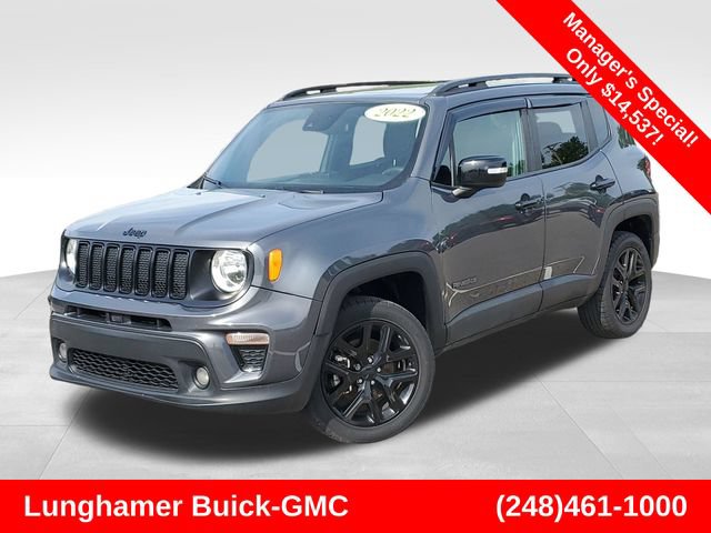 Used 2022 Jeep Renegade Altitude w/ Sun/Sound Group AWD/4WD image 1