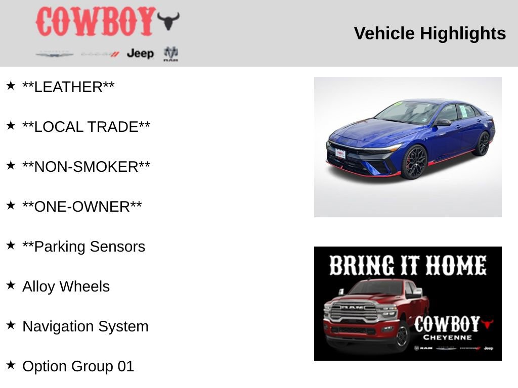 Used 2025 Hyundai Elantra N image 2