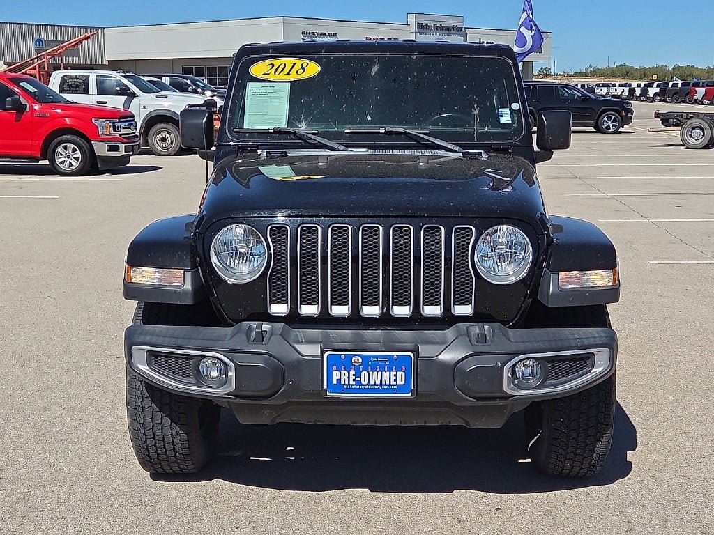 Used 2018 Jeep Wrangler Unlimited Sahara AWD/4WD image 8