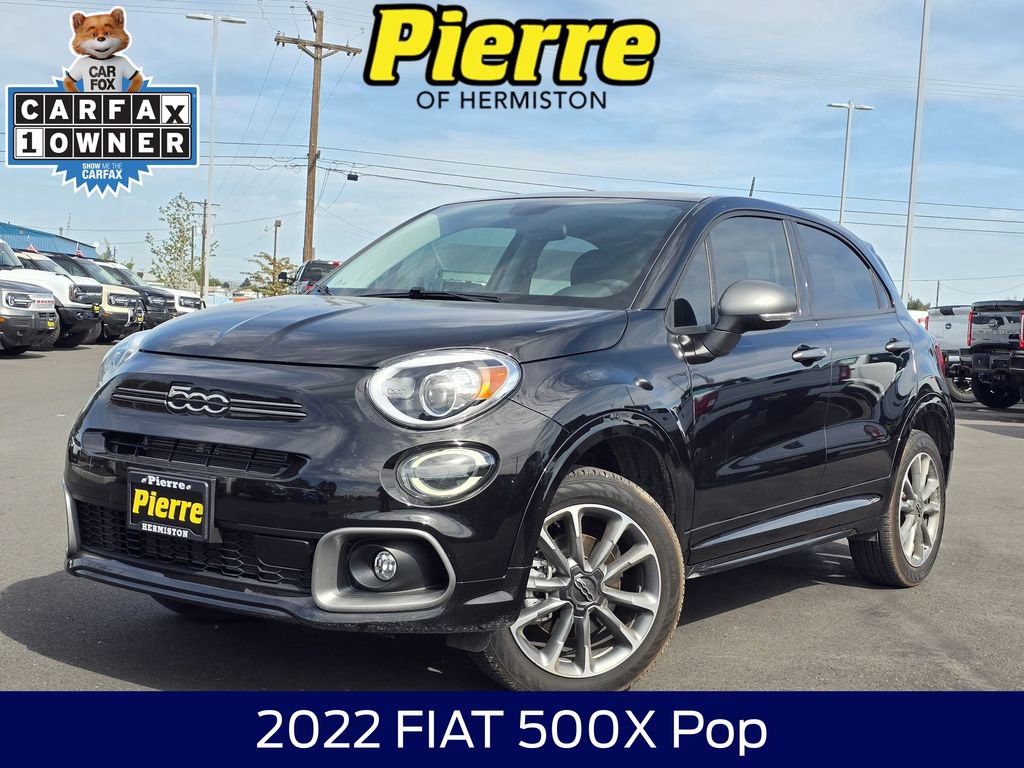 Used 2022 FIAT 500X Pop w/ Sport Appearance Package image 1
