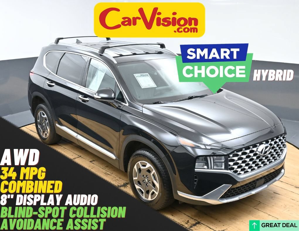 Used 2021 Hyundai Santa Fe Blue w/ Cargo Package