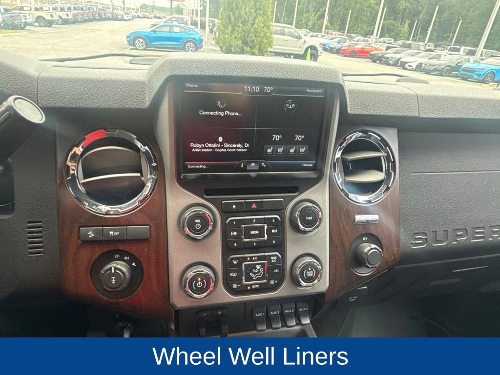 Used 2014 Ford F250 Lariat w/ Lariat Ultimate Package AWD/4WD image 12