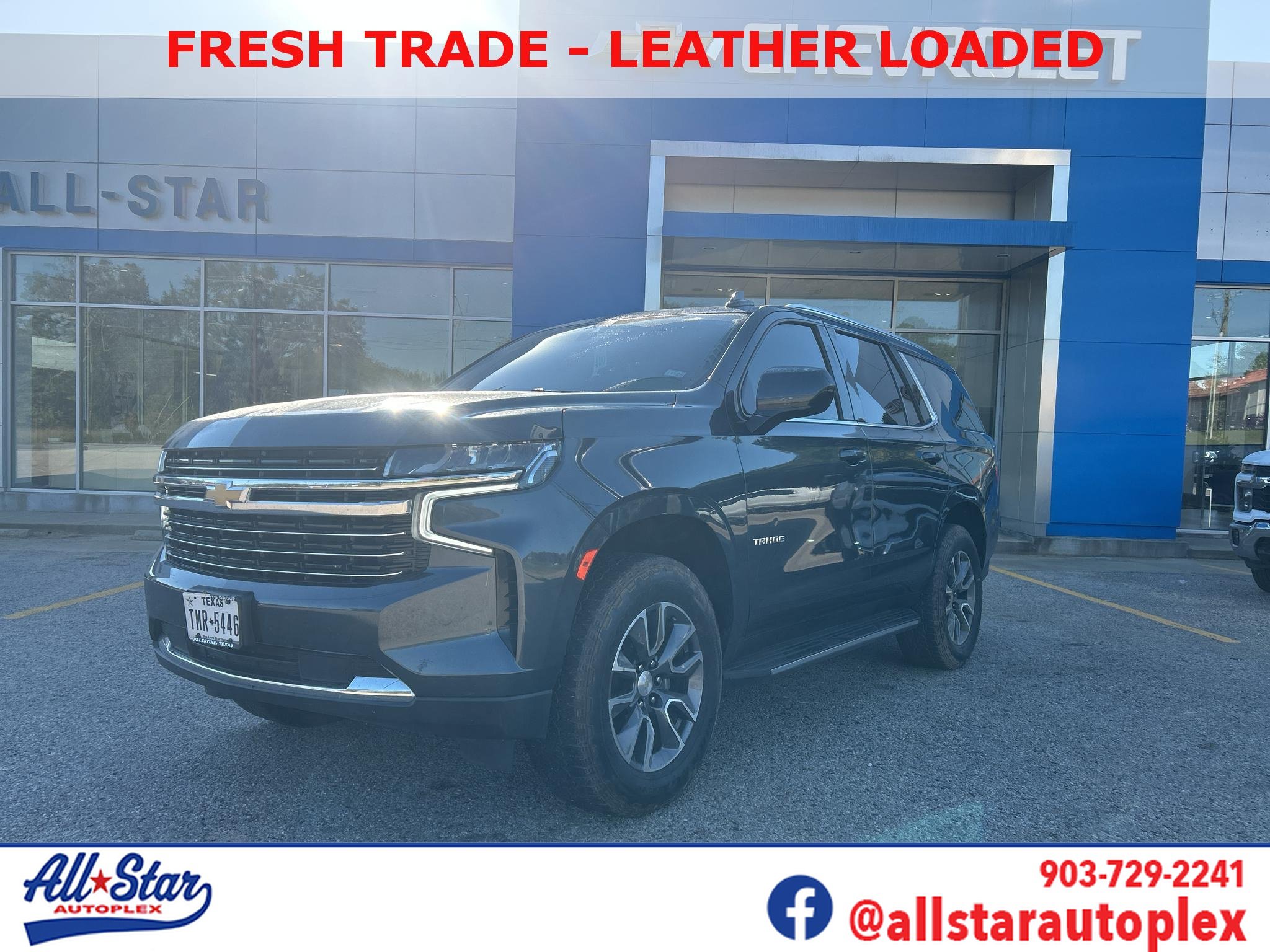 Used 2021 Chevrolet Tahoe LT RWD image 1