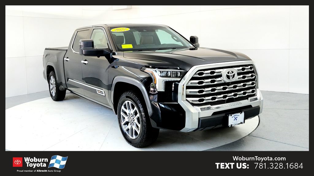 Certified 2022 Toyota Tundra 1794 Edition w/ Advanced Package AWD/4WD image 1