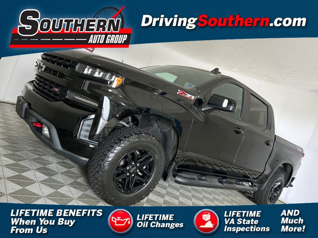 Used 2020 Chevrolet Silverado 1500 LT Trail Boss w/ Midnight Edition AWD/4WD image 1