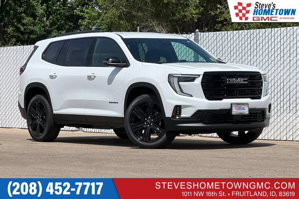 New 2026 GMC Acadia Elevation w/ Black Edition