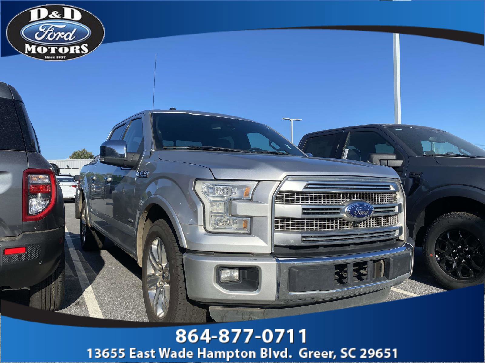 Used 2016 Ford F150 Platinum w/ Equipment Group 701A Luxury RWD image 1
