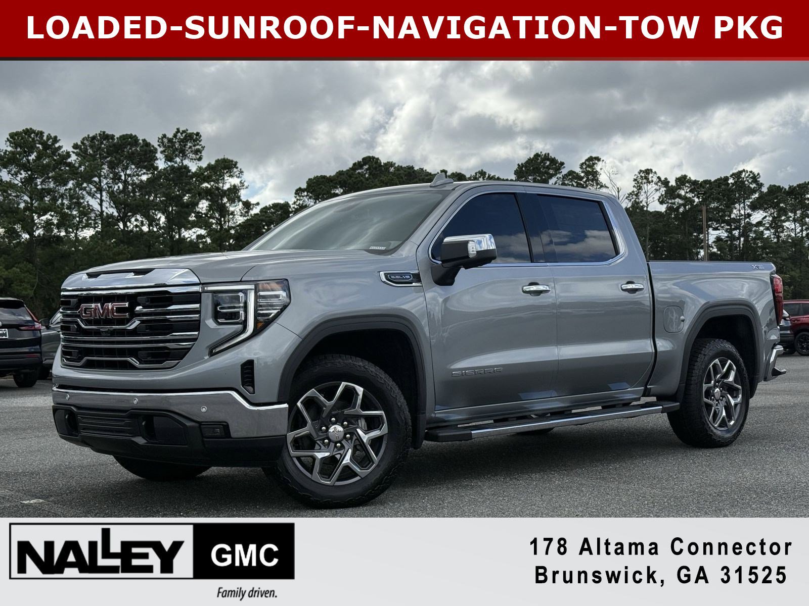 New 2025 GMC Sierra 1500 SLT w/ SLT Premium Plus Package image 1
