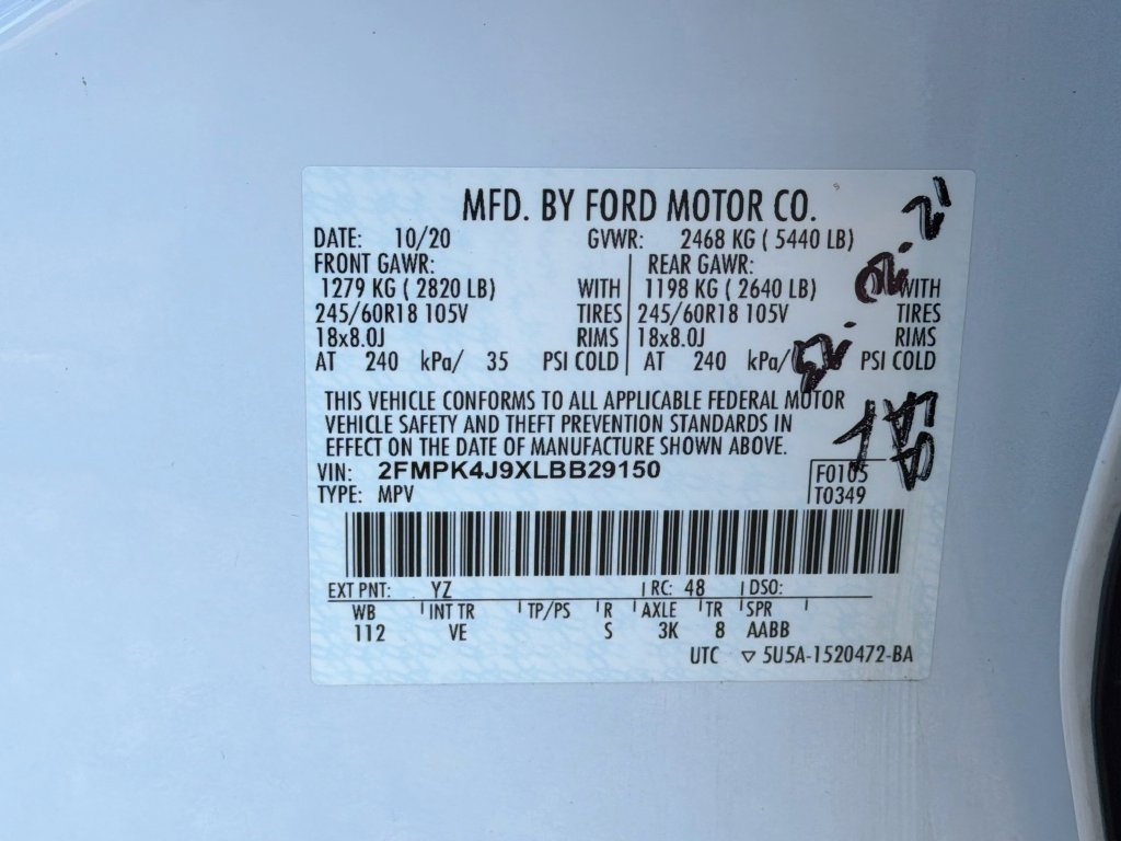Used 2020 Ford Edge SEL w/ Convenience Package AWD/4WD image 33
