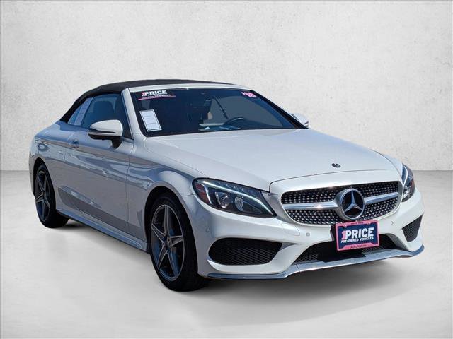 Used 2018 Mercedes-Benz C 300 4MATIC Cabriolet w/ Multimedia Package image 3