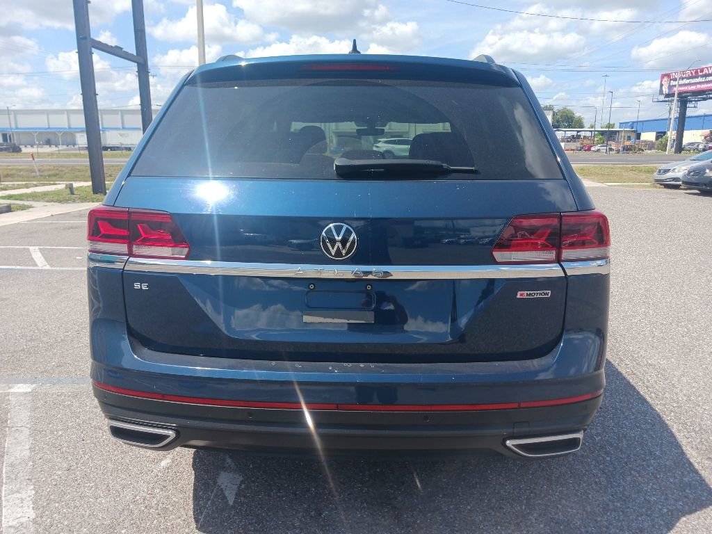 Used 2021 Volkswagen Atlas SE w/ Panoramic Sunroof Package AWD/4WD image 6