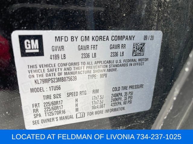 Used 2021 Chevrolet TrailBlazer LT w/ Convenience Package image 10