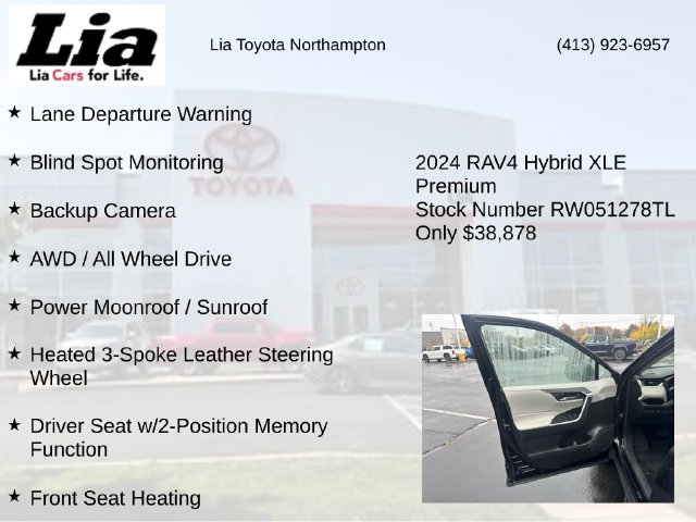 Used 2024 Toyota RAV4 XLE Premium w/ Weather Package AWD/4WD image 14