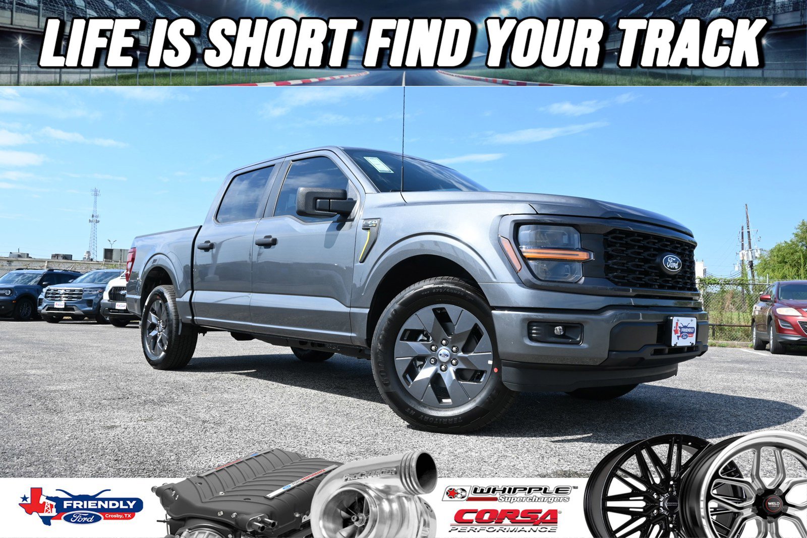 New 2025 Ford F150 STX w/ Equipment Group 200A