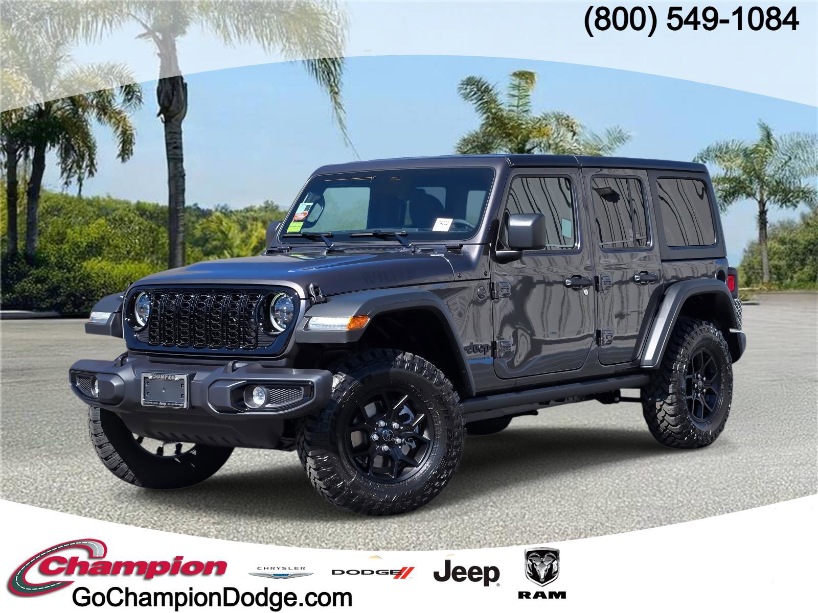 New 2026 Jeep Wrangler Unlimited Sport image 1