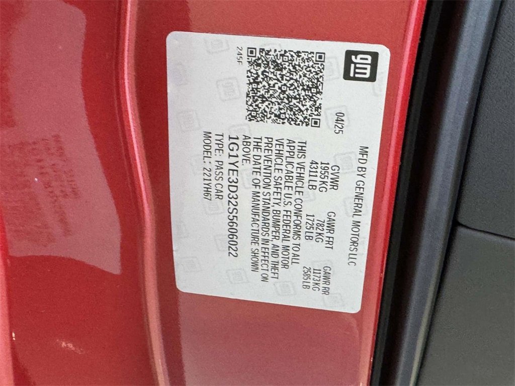 New 2025 Chevrolet Corvette Z06 image 25