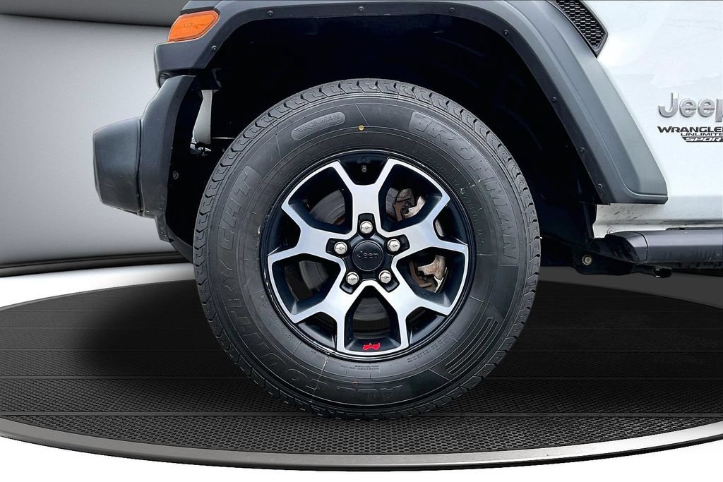 Used 2018 Jeep Wrangler Unlimited Sport S AWD/4WD image 34