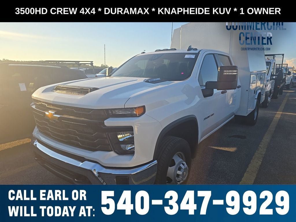 Used 2024 Chevrolet Silverado 3500 W/T w/ WT Convenience Package AWD/4WD video 1