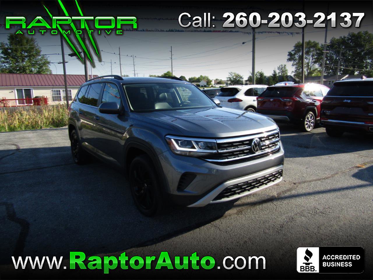 Used 2022 Volkswagen Atlas SE image 1