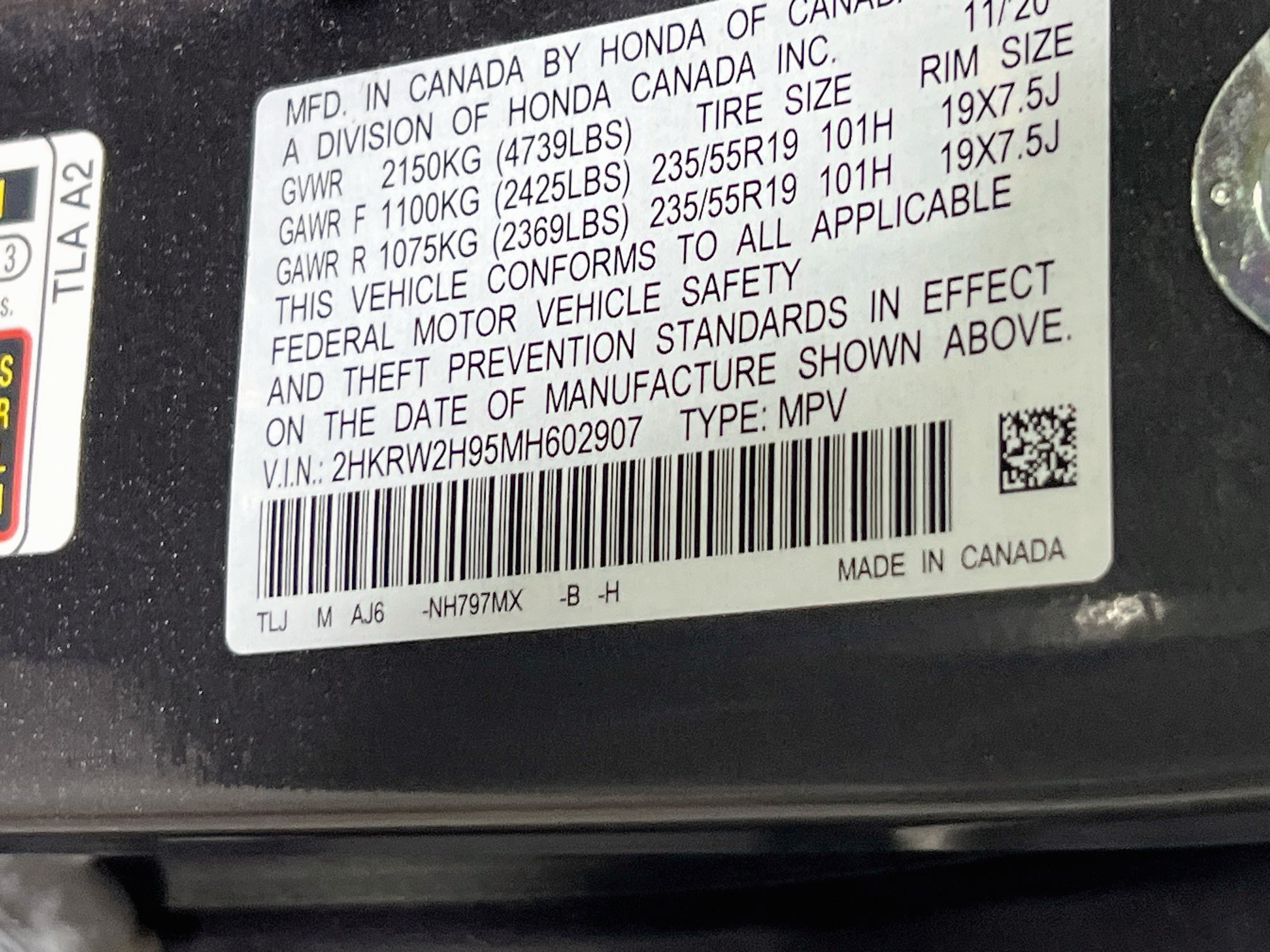 Used 2021 Honda CR-V Touring image 31