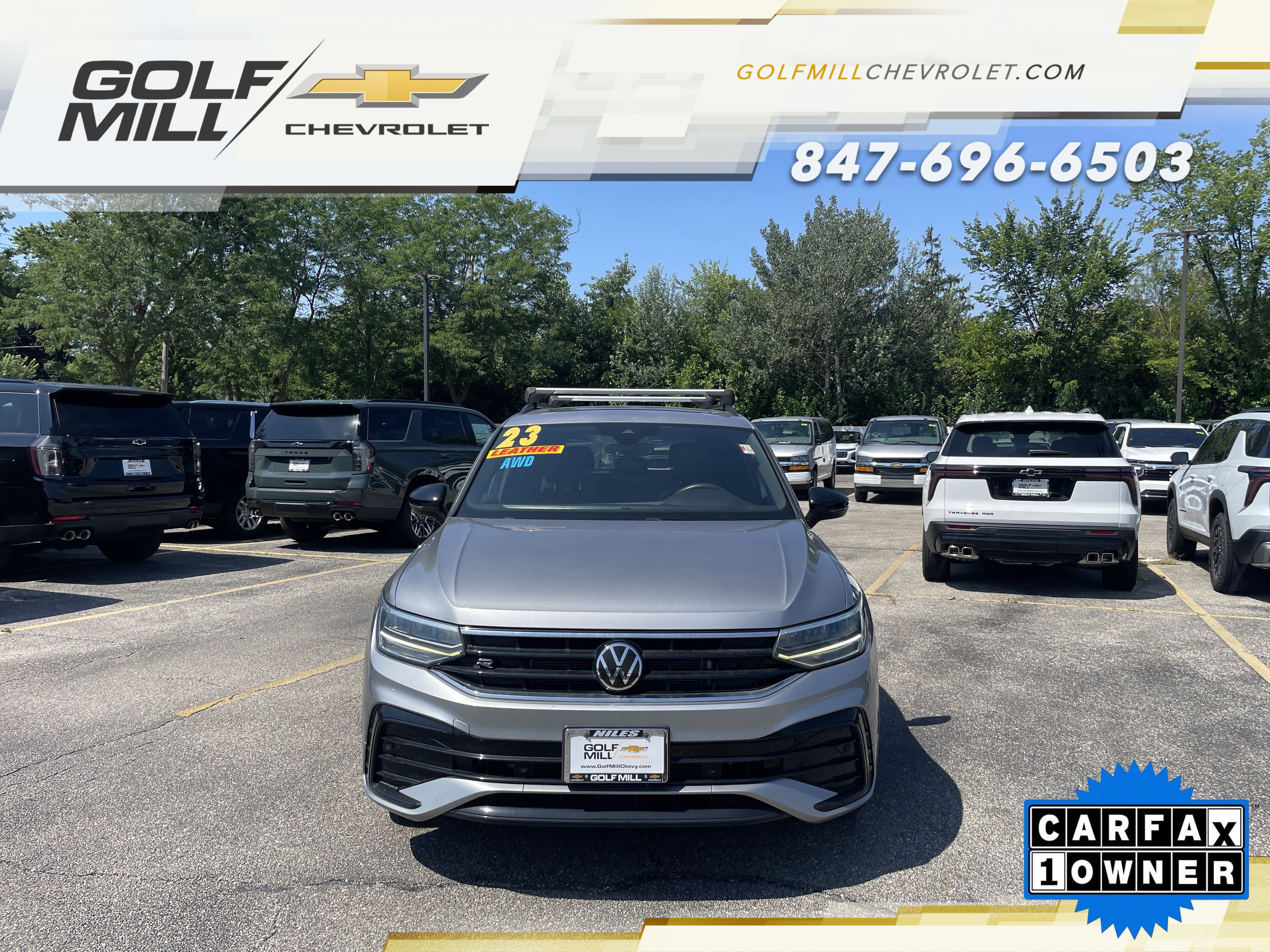 Used 2023 Volkswagen Tiguan SE R-Line FWD image 3