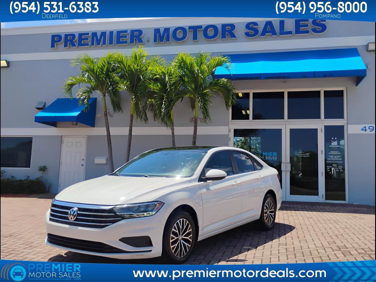 Used 2021 Volkswagen Jetta SE w/ SE Cold Weather Package FWD image 1