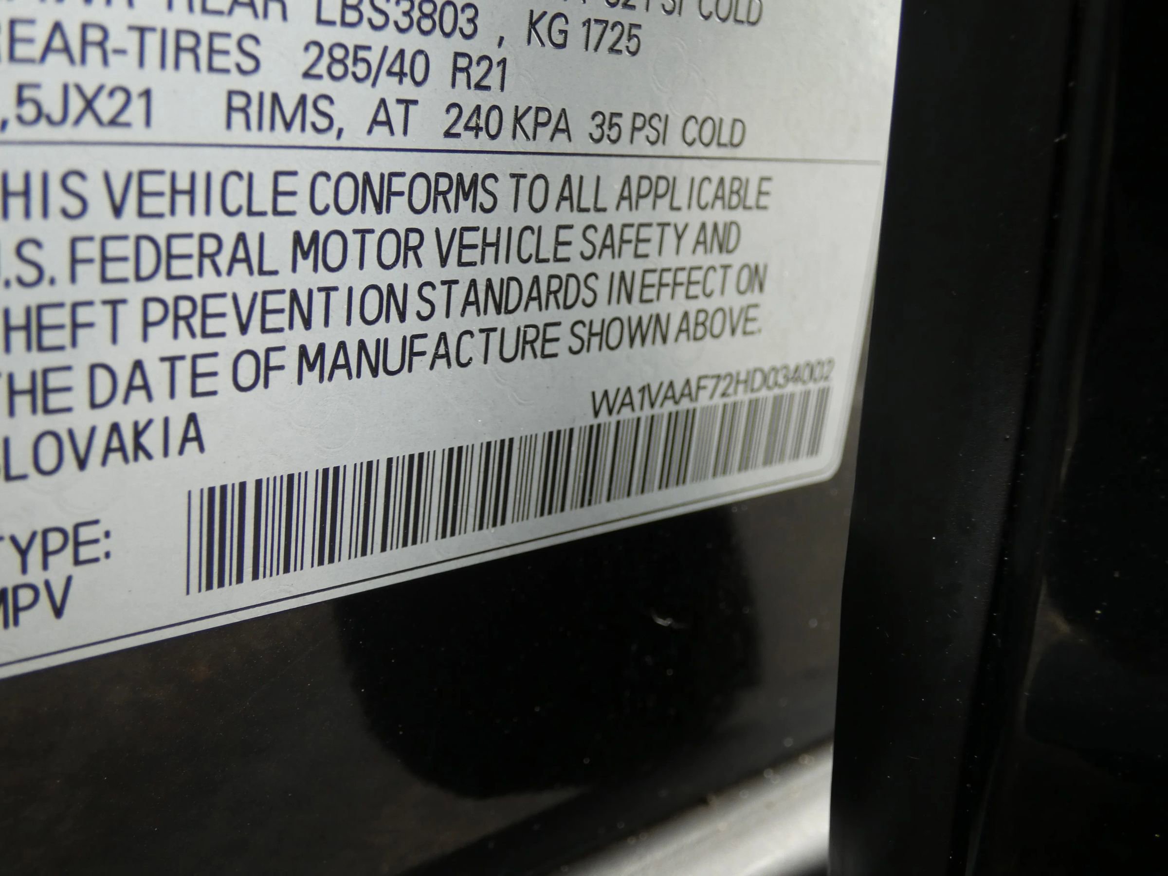 Used 2017 Audi Q7 3.0T Prestige w/ Prestige Package image 88