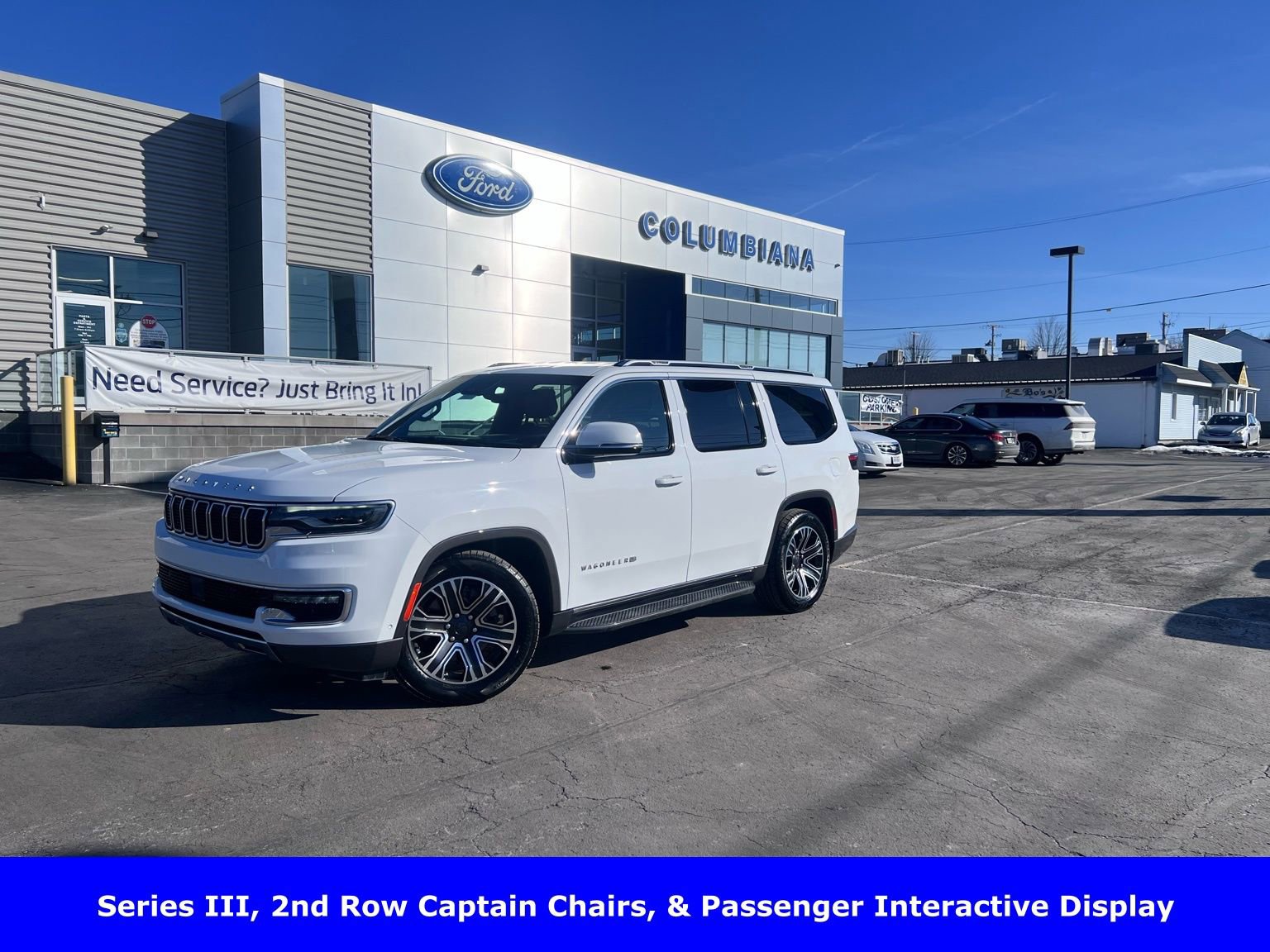 Used 2022 Jeep Wagoneer Series III w/ Flexible Seating Group image 1