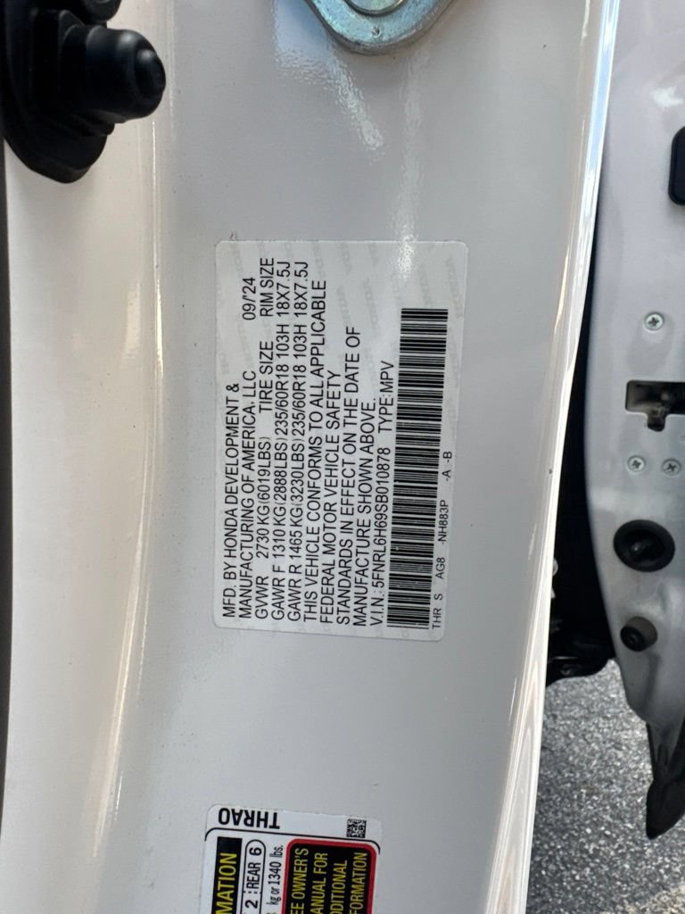 Certified 2025 Honda Odyssey EX-L image 28