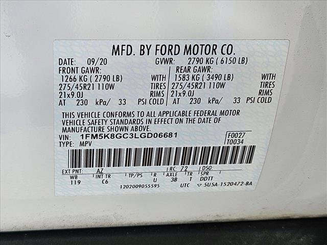 Used 2020 Ford Explorer ST w/ ST Street Pack image 23