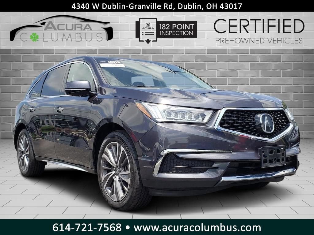 Certified 2019 Acura MDX SH-AWD w/ Technology Package