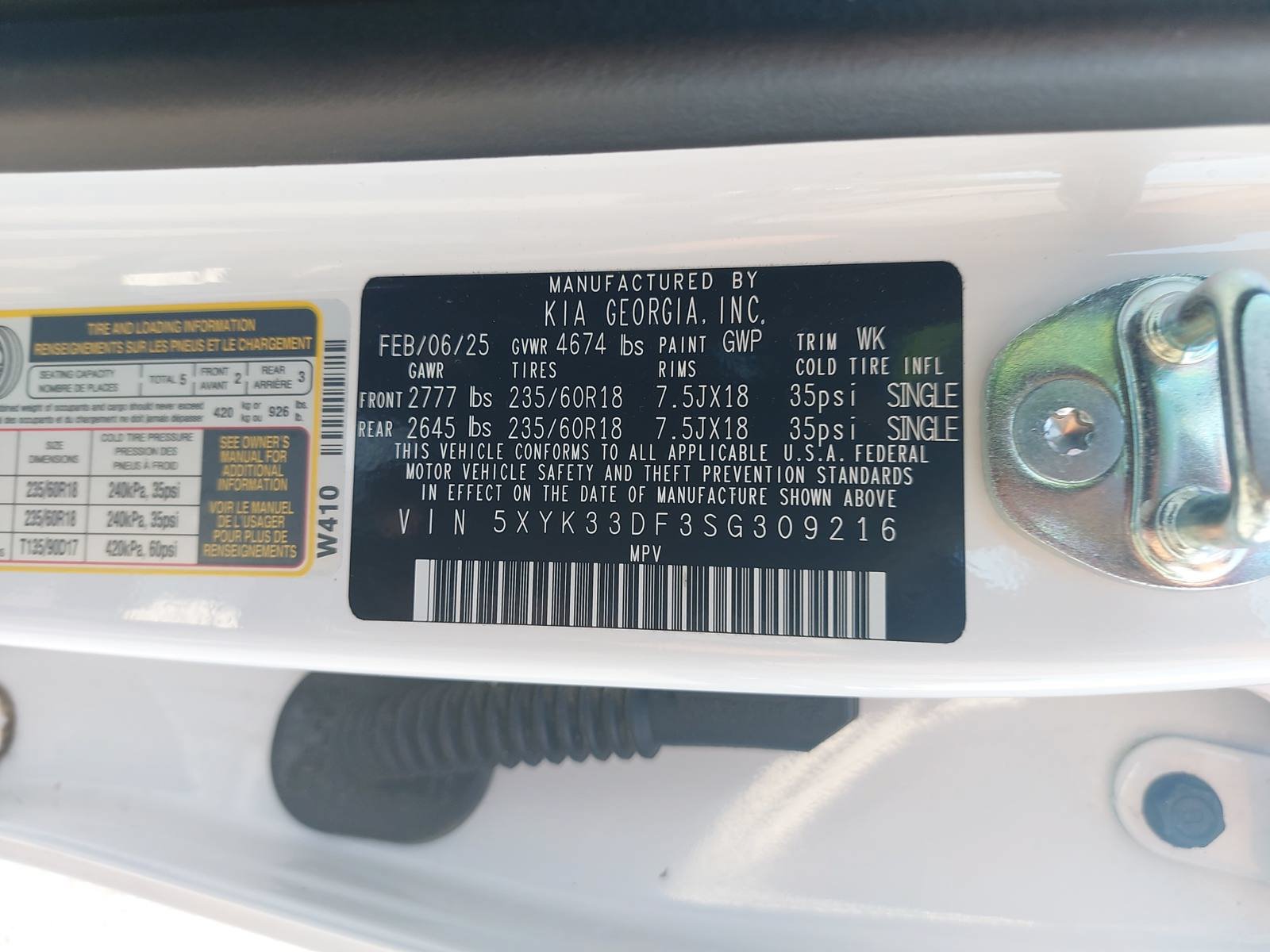 Used 2025 Kia Sportage EX w/ Premium Package FWD image 35