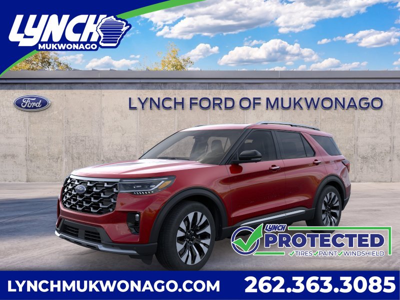 New 2026 Ford Explorer Platinum