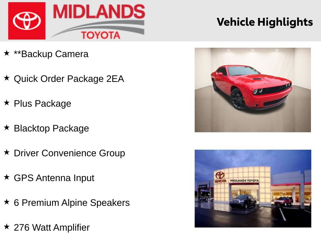 Used 2022 Dodge Challenger SXT w/ Plus Package image 2