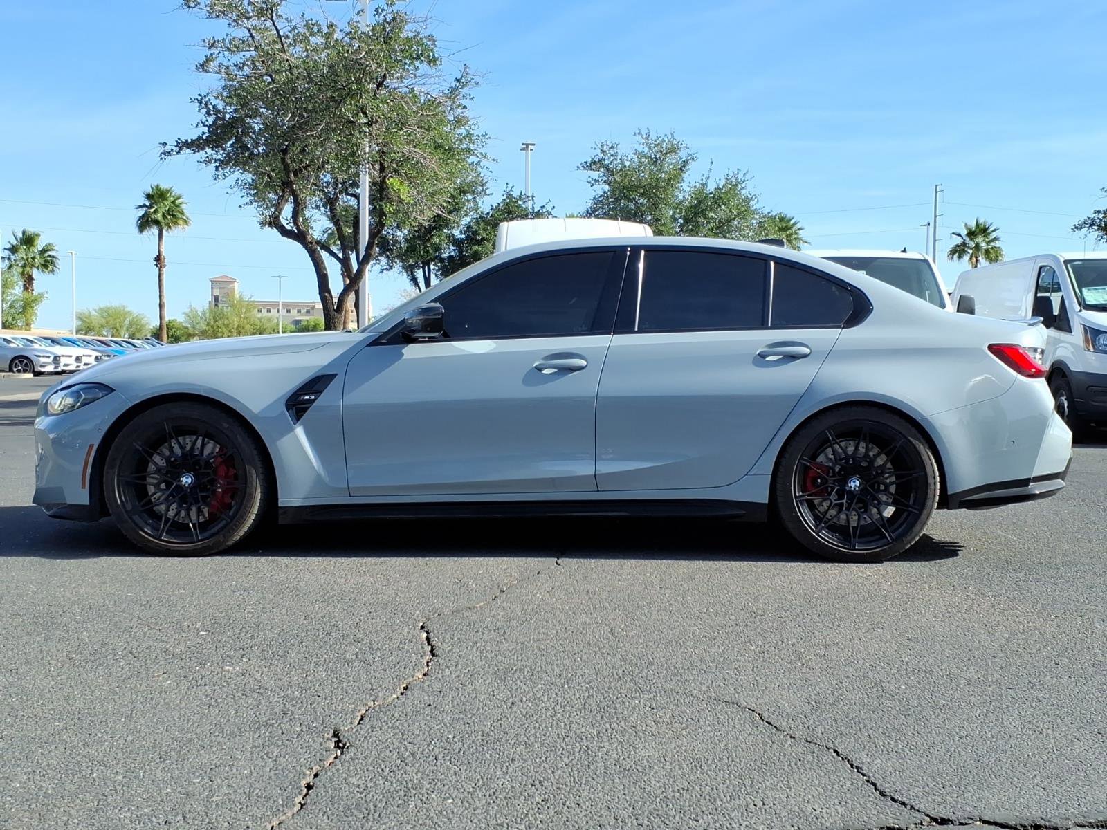 Used 2021 BMW M3 w/ M Carbon Exterior Package RWD image 2