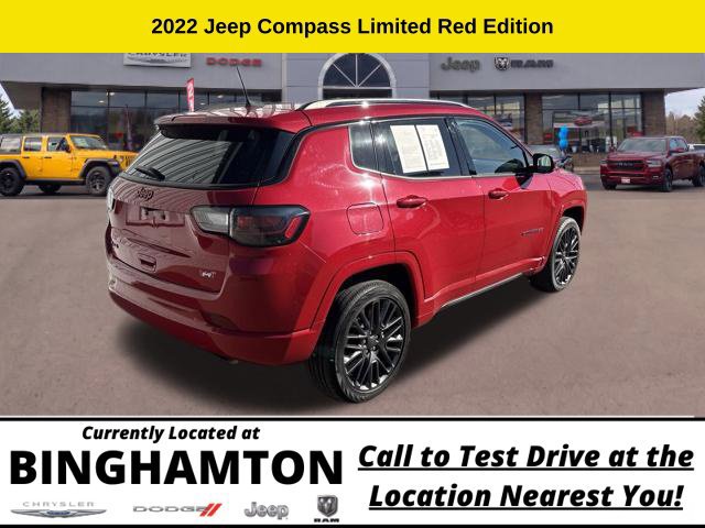 Used 2022 Jeep Compass Limited w/ (RED) Package AWD/4WD image 6