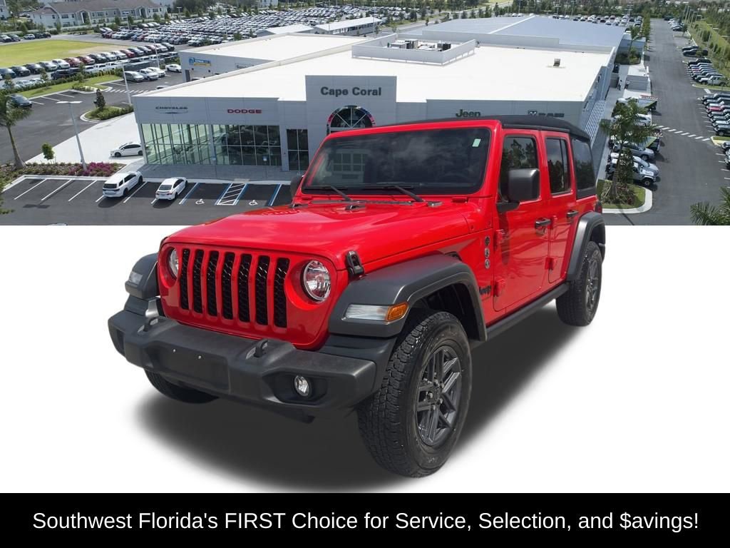 Used 2024 Jeep Wrangler Unlimited Sport AWD/4WD image 2