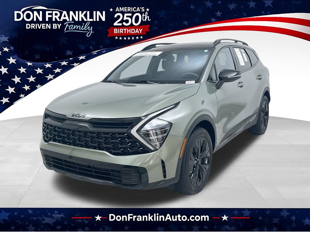 Certified 2025 Kia Sportage X-Line w/ Premium Package