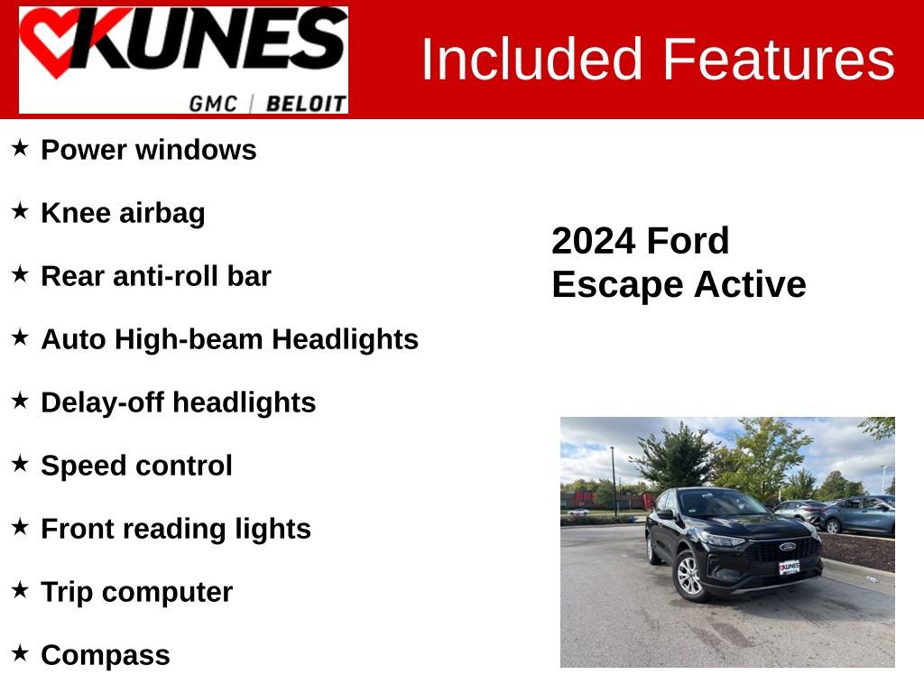Used 2024 Ford Escape Active AWD/4WD image 2