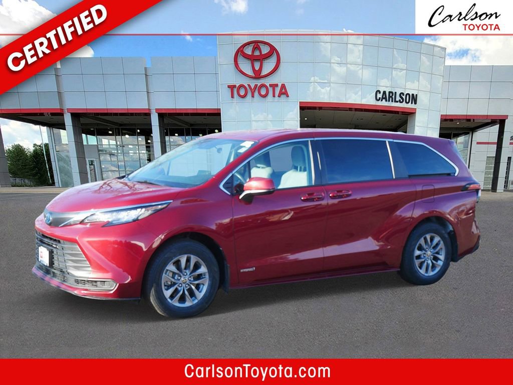 Certified 2021 Toyota Sienna LE