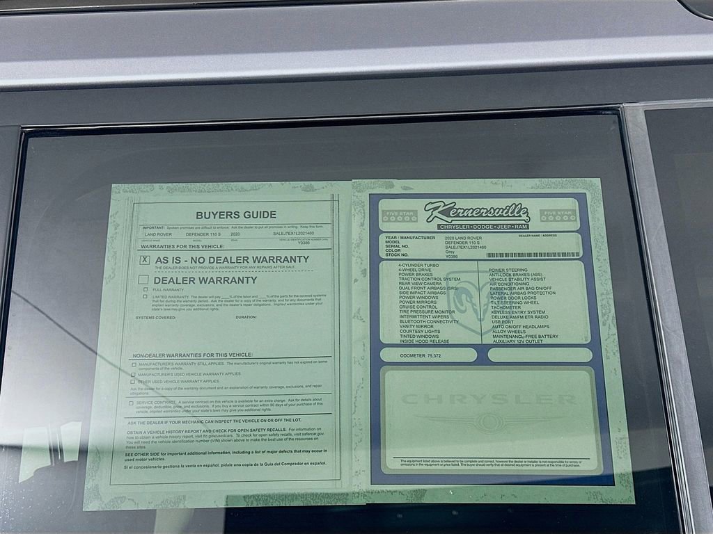 Used 2020 Land Rover Defender 110 S image 38