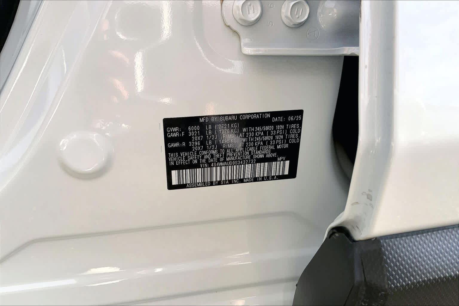 Used 2025 Subaru Ascent Touring AWD/4WD image 37