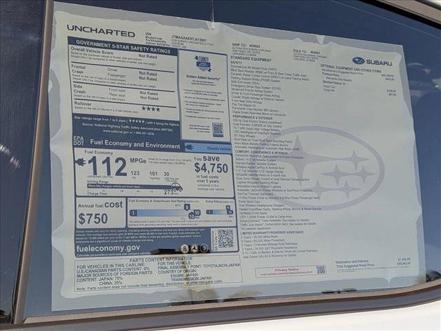 New 2026 Subaru Uncharted AWD image 20