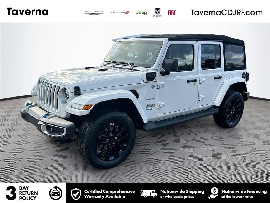 Used 2022 Jeep Wrangler Unlimited Sahara image 1