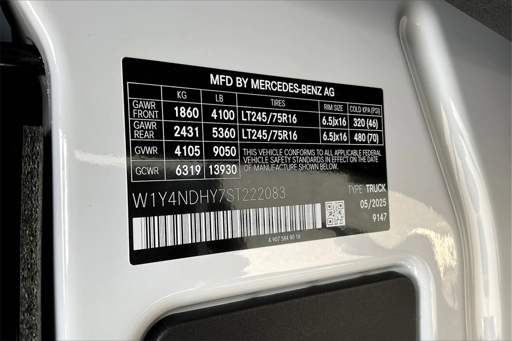 New 2025 Mercedes-Benz Sprinter 2500 image 11