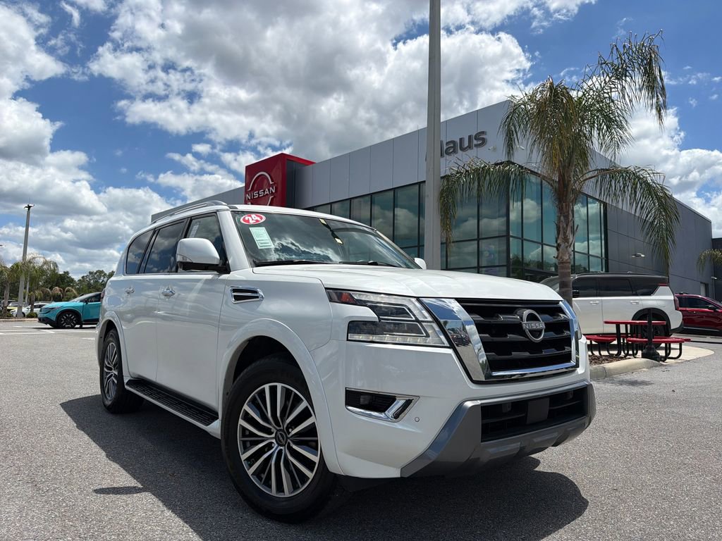 Used 2024 Nissan Armada SL w/ Captain's Chairs Package
