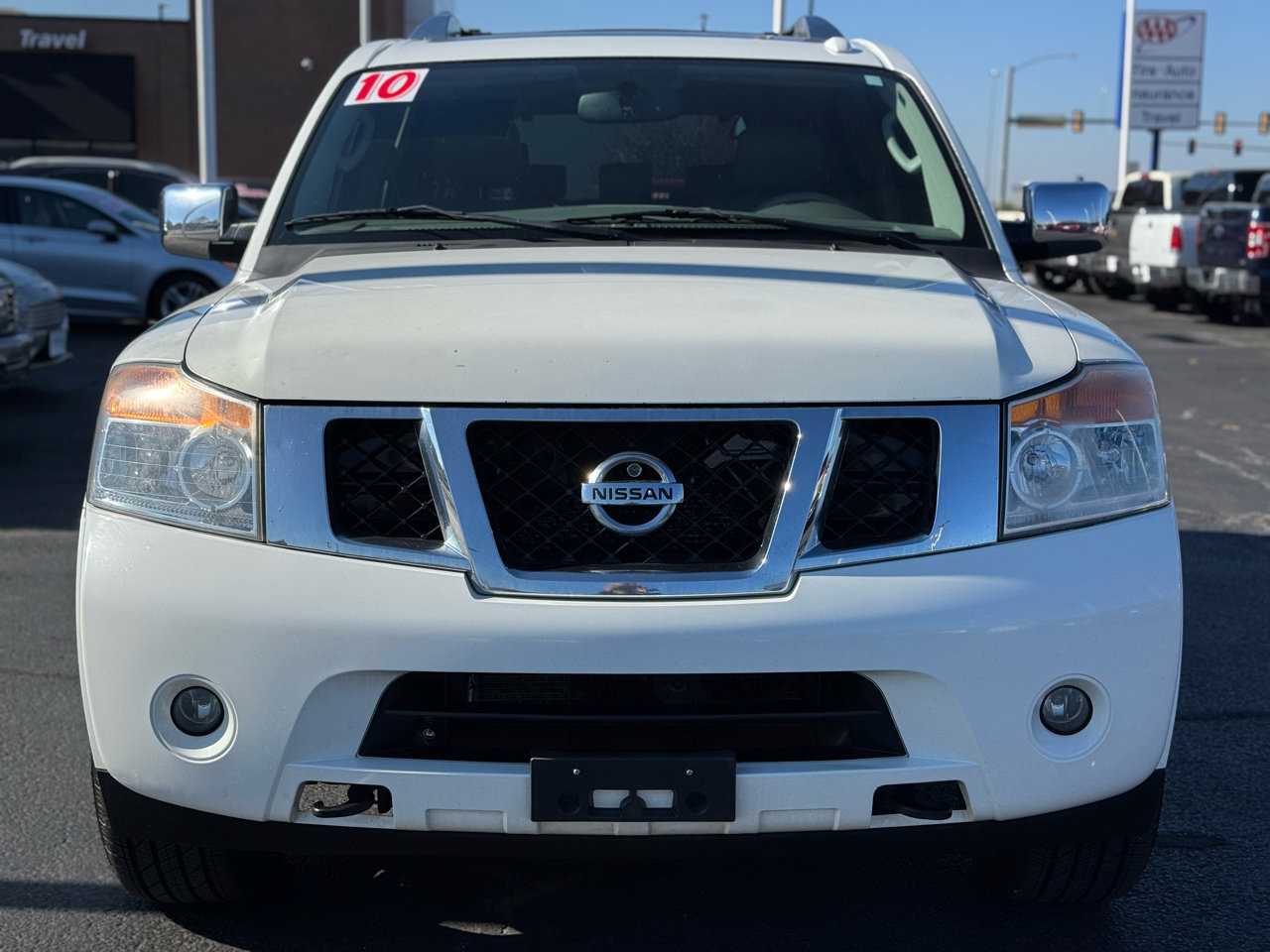 Used 2010 Nissan Armada Titanium w/ DVD Entertainment Pkg image 2