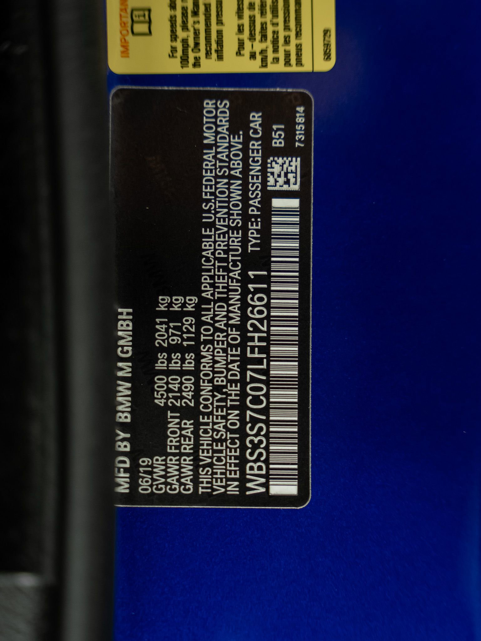 Used 2020 BMW M4 CS w/ Executive Package RWD image 68